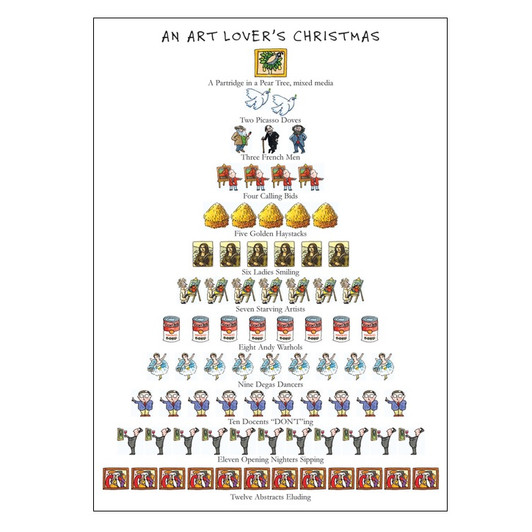 Art Lover's Christmas Boxed Holiday Cards