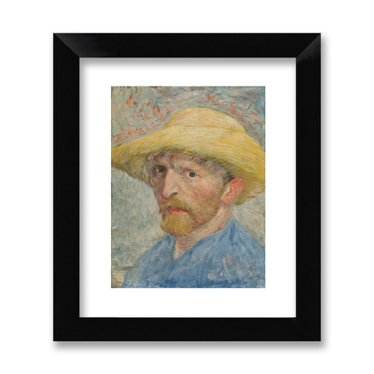 Vincent Van Gogh: Self Portrait with Straw Hat, Foldable Tote Bag