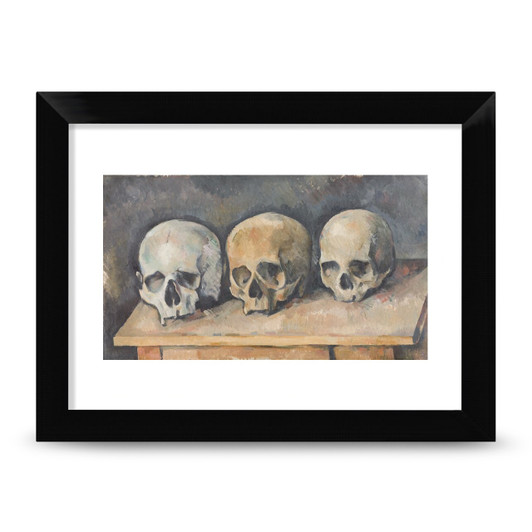 The Three Skulls, Cezanne 11 x 14 Print