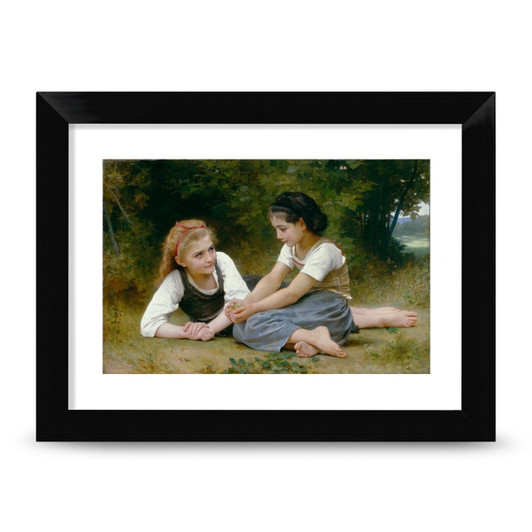 The Hazelnuts (The Nut Gatherers), Bouguereau, 11 x 14 Print