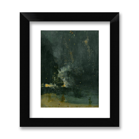 Nocturne in Black and Gold, Whistler 11 x 14 Print