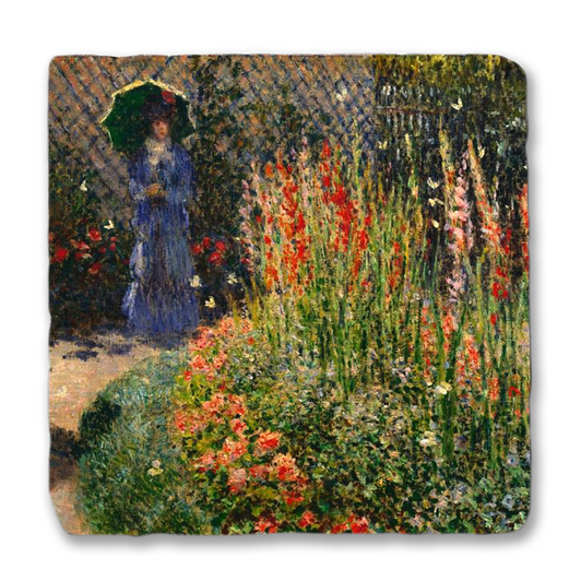 Rounded Flower Bed (Corbeille de fleurs), Monet Trivet