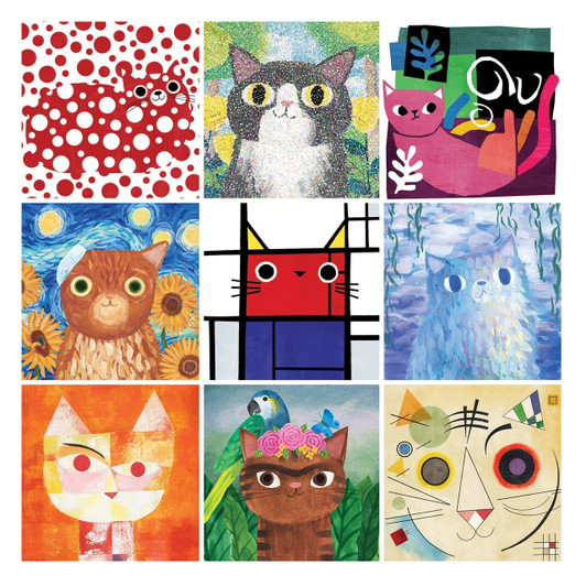 Artsy Cats Puzzle