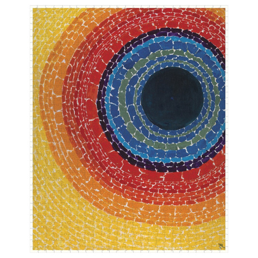 Mosaic Rainbow Wine Glass - Detroit Institute of Arts Museum Shop