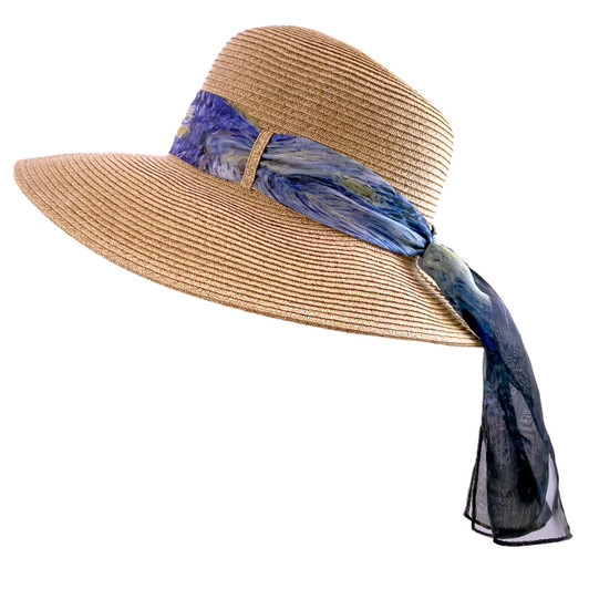 Roses, Renoir Art Scarf Hat - Detroit Institute of Arts