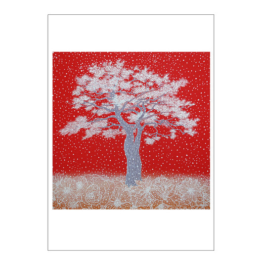 Kyung-Hwa Yu: Snow Flower Pine Boxed Holiday Cards