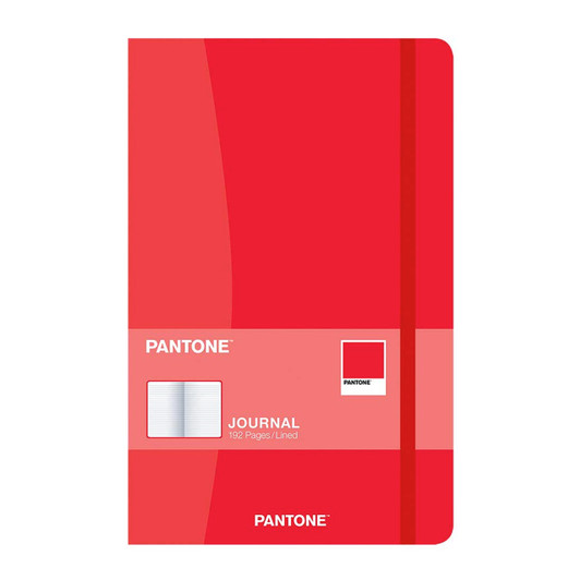 Red Pantone Journal