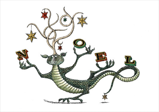 Edward Gorey: Noel Holiday Cards