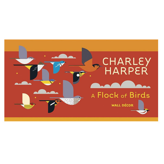 Charley Harper Flock of Birds Wall Decor