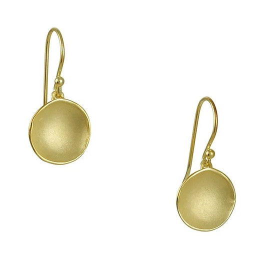 Wish Pod Earrings, Gold