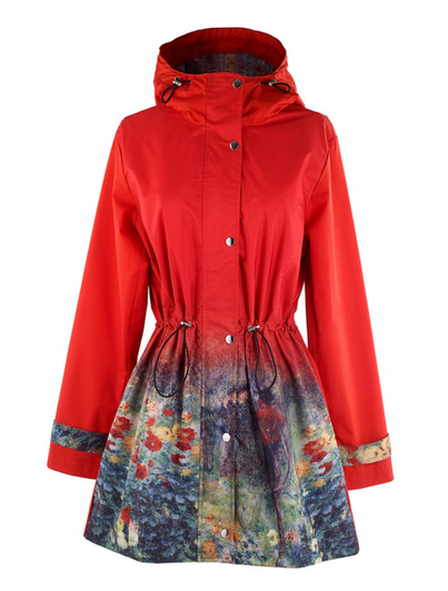 Le Jardin Rue Cortot Rain Coat