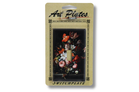 Flowers in a Glass Vase, Ruysch Single Switch Plate