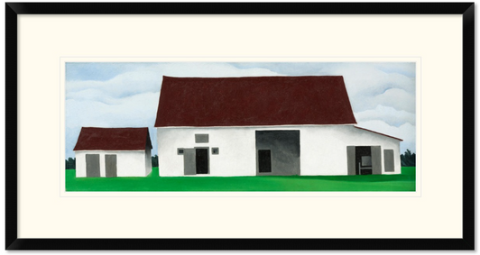 Stables, Georgia O'Keeffe 11x14  Print