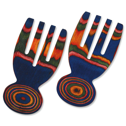 Layers of Color Salad Server Set