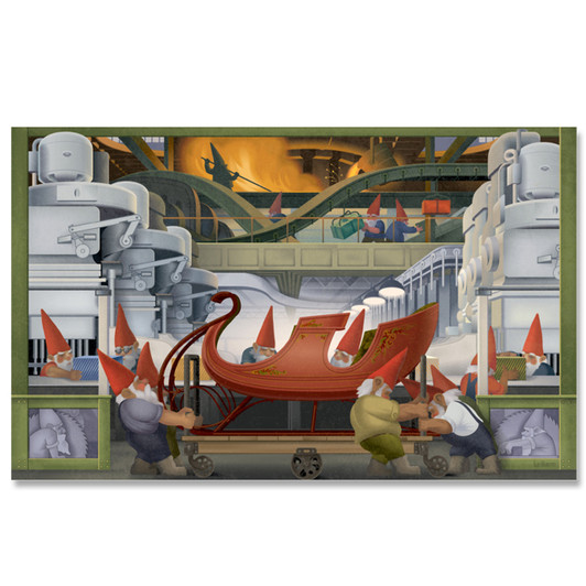 Full Production, Rivera Inspired Holiday Cards