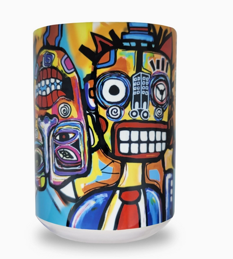 Punch Out Liberty Mug