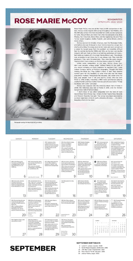 A Journey into 365 Days of Black History Wall Calendar 2026