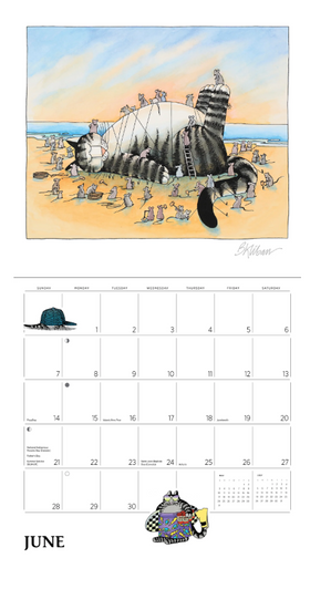 B. Kliban: Cat Wall Calendar 2026