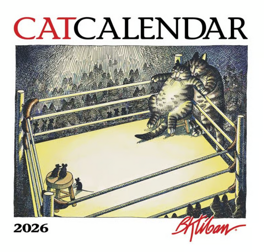 B. Kilbran: Cat Mini Wall Calendar 2026