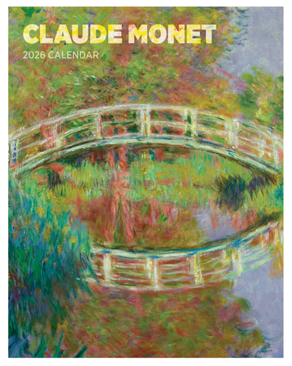 Claude Monet Mini Wall Calendar 2026