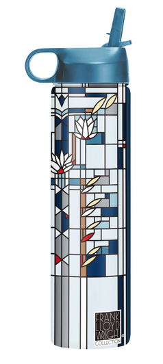 Frank Lloyd Wright Waterlilies Water Bottle