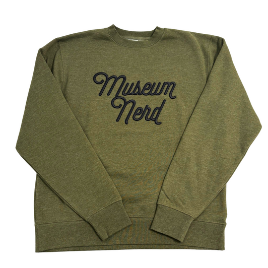 Museum Nerd Sweatshirt, Green