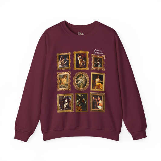 Gentileschi Sweatshirt, Maroon