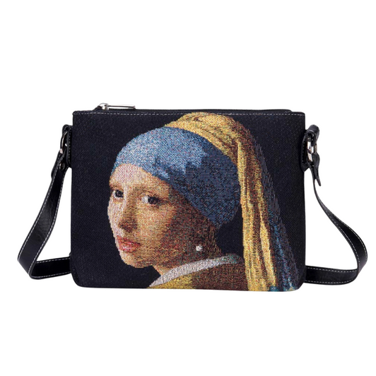 Vermeer Girl with A Pearl Crossbody Bag 