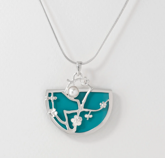 Van Gogh Almond Blossom Necklace