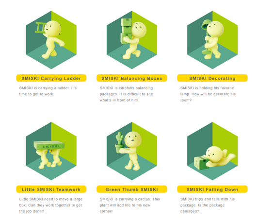 Smiski Moving Series