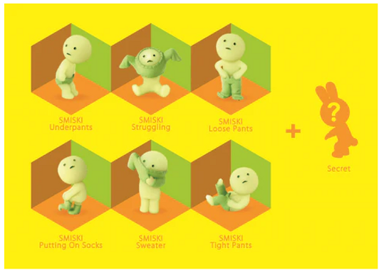 Smiski Dressing Series