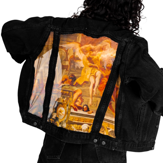 Renaissance Lace Denim Jacket