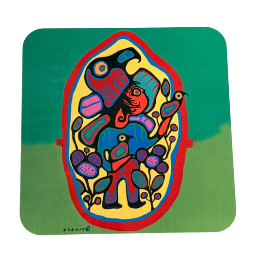 Morrisseau, Triptych Left Design Coaster