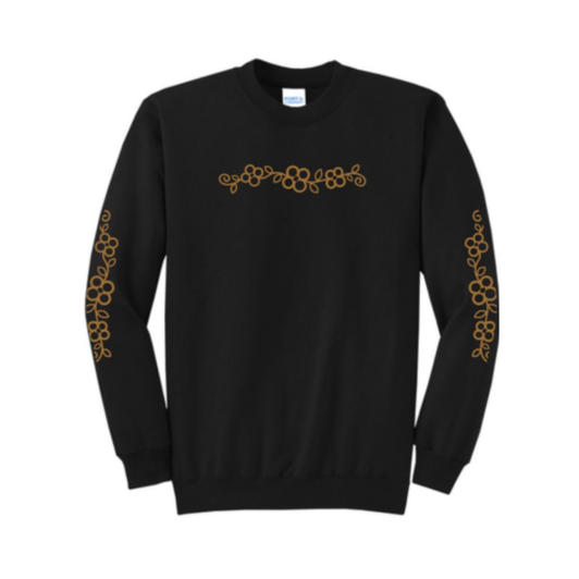 Woodland Floral, Eva Oldman Sweatshirt