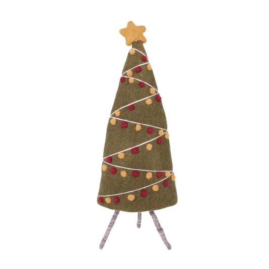 Felted Classic Christmas Tree