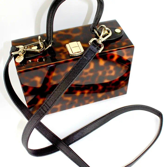 Tortoise Box Bag