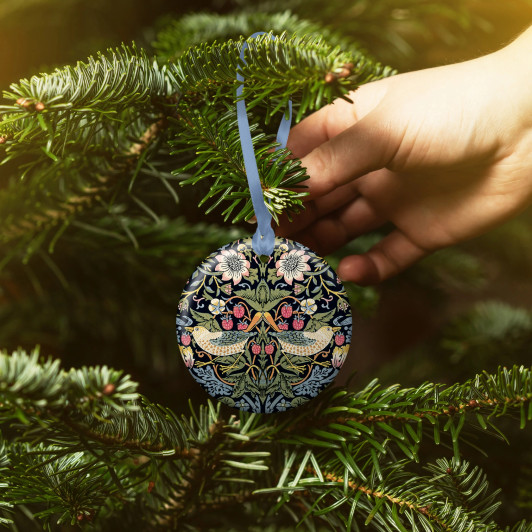 William Morris Strawberry Thief Ornament