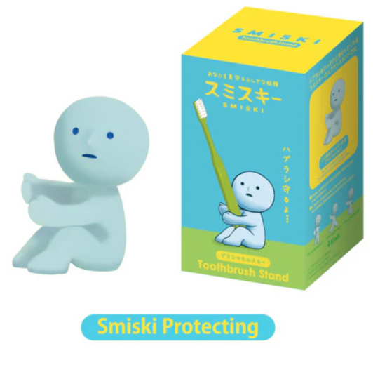 Smiski Toothbrush Stand - Protecting