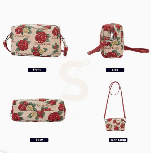 Frida Kahlo Rose Hip Bag