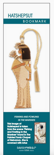 Hatshepsut Metal Bookmark