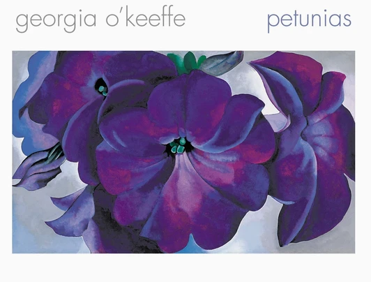 O'Keeffe Petunias Notecard Folio