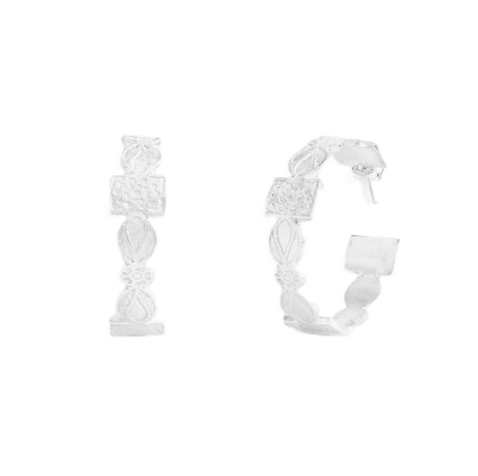 Heritage Silver Hoops - Small