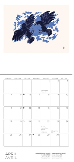 Inuit Art: Kinngait Mini Wall Calendar 2027