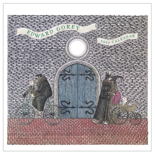 Edward Gorey Wall Calendar 2027
