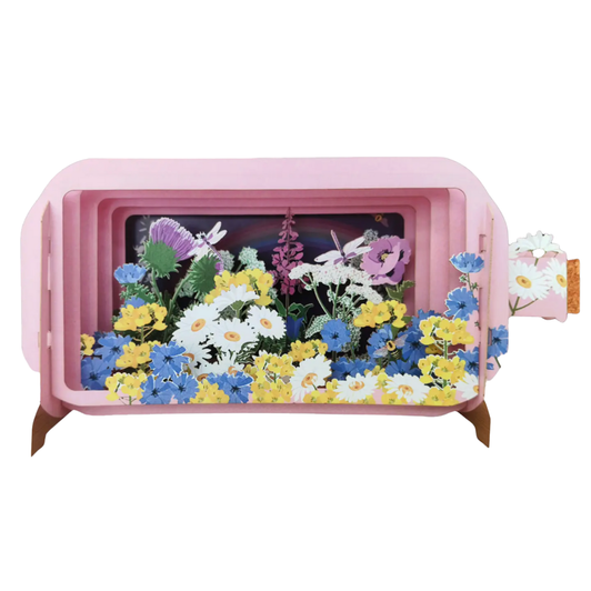 3D Popup Greeting Card - Dragonfly