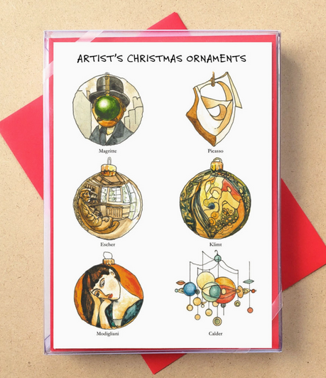 Artist's Ornaments Boxed Cards