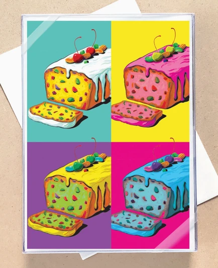 Warhol Fruitcake Boxed Holiday Cards