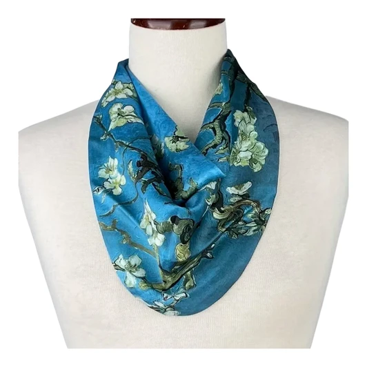 Van Gogh Almond Blossom Magnetic Scarf