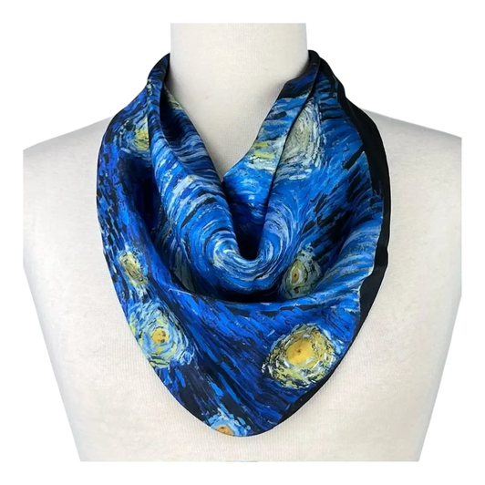 Van Gogh Starry Night Magnetic Scarf