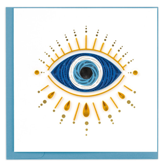 Evil Eye Quilling Card